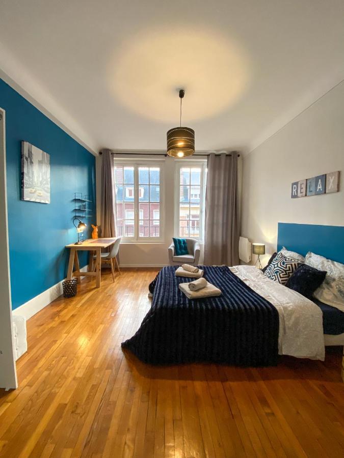 Appartement Chic, 3 Chambres, Hyper Centre-Ville, Parking Payant Amiens Exterior foto