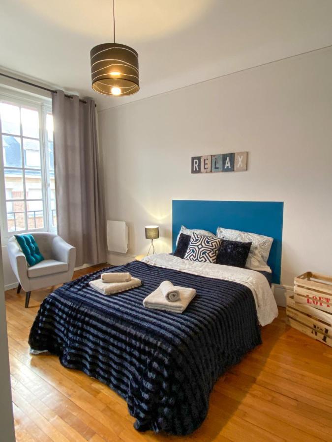 Appartement Chic, 3 Chambres, Hyper Centre-Ville, Parking Payant Amiens Exterior foto